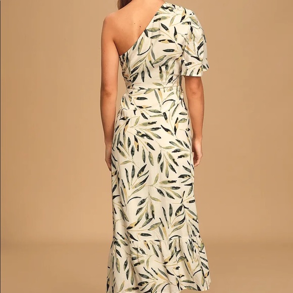 Lulus One Shoulder Dress - Picture 3 of 6